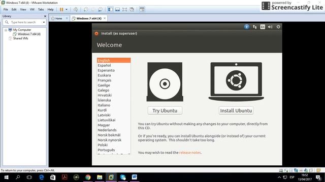 Instalación S.O Linux Ubuntu 16.04.2 LTS y Windows 7 home Premium sp1 x64 en el mismo PC parte 4/5 смотреть онлайн