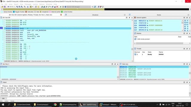 demo ida vmware windows gdb Windows kernel debugging IDA Pro + VMware + GDB stub + PDB info смотреть онлайн