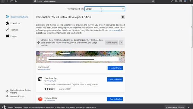 Firefox Developer Edition on Windows Vista with extended kernel смотреть онлайн