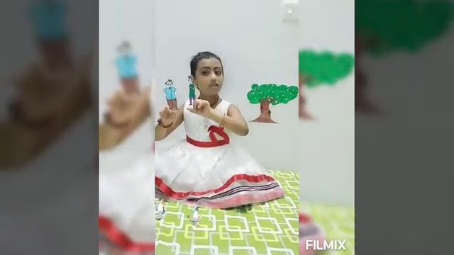 The Mango Tree 🥭 🌳. ( English puppet story telling.) смотреть онлайн