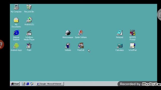 Играю в windows 98 на телефоне😎 смотреть онлайн