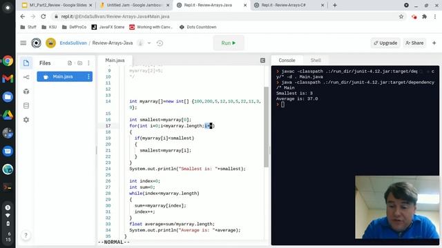 Java/C# - Review Arrays смотреть онлайн