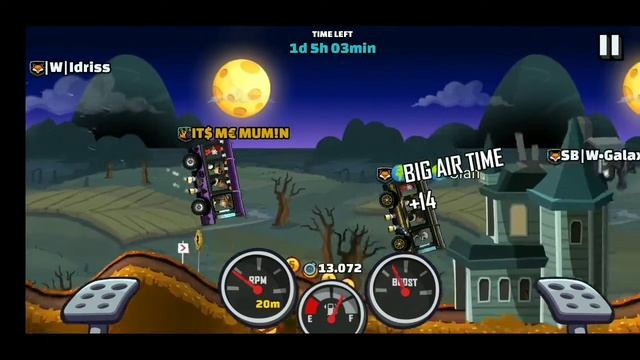 HILL CLIMB RACING 2---PUMPKIN FESTIVAL...29615...WITH LLP