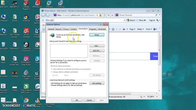 IE 8 Settings смотреть онлайн