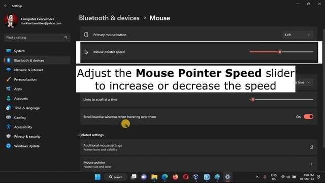 How to Change Mouse Cursor in Windows 11 смотреть онлайн