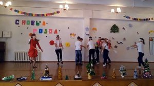 Зимние забавы . Новогодний концерт школа 6 Арсеньев