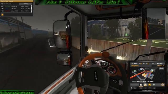 Euro truck simulator LIVE смотреть онлайн