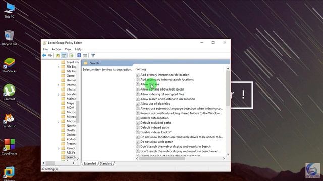 Turn Off Cortana in Windows 10 anniversary Update ||Simple interface|| смотреть онлайн