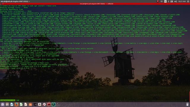 Installing R in Ubuntu 16.04 смотреть онлайн