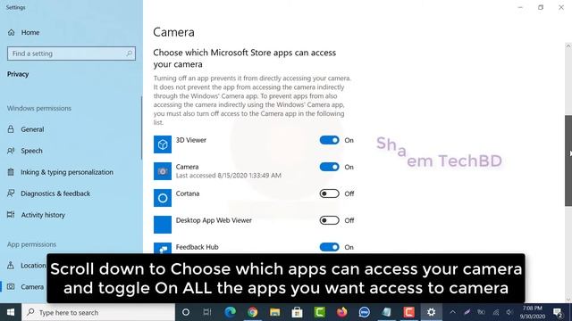 How To Fix Laptop Camera Not Working In Windows 10 смотреть онлайн