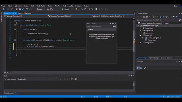 C# Programlama - TabControl Kullanımı #105 смотреть онлайн