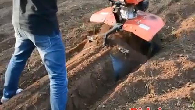 4 Stroke Petrol Engine Hand Rotary Garden Farm Machine Mini Power Weeder Buy Small Agriculture Ma смотреть онлайн