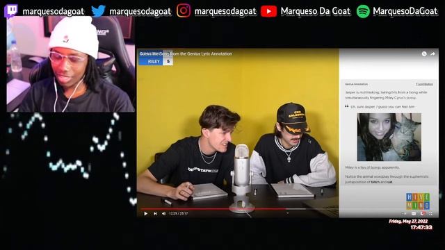 HIVEMIND - Guess the Song from the Genius Lyric Annotation | REACTION смотреть онлайн