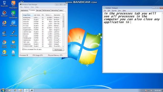 Configure Task manager in window 7 смотреть онлайн