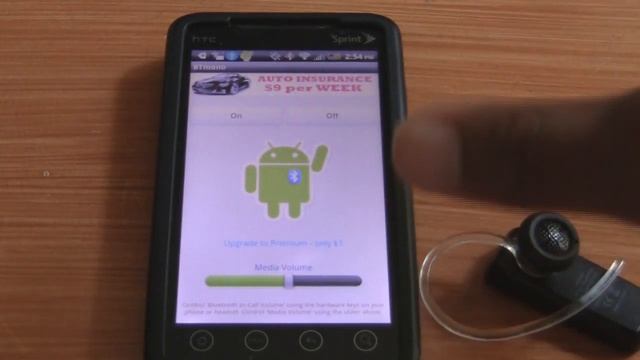 Play music through Bluetooth headset Android смотреть онлайн