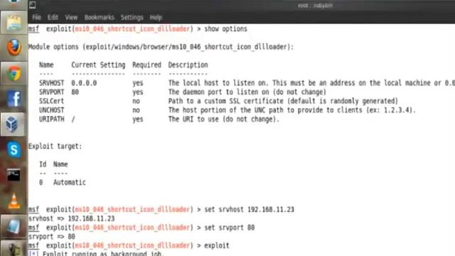 Metasploit tutorial - Internet explorer icon dll loader exploit смотреть онлайн