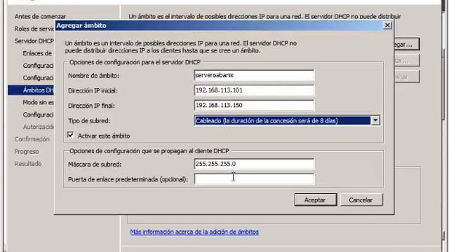 Instalación del Servidor DHCP para Windows Server 2008 R2 смотреть онлайн