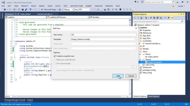 42 Opening a page in new browser window in asp net mvc application MVC .NET | MVC .Net Tutorial смотреть онлайн