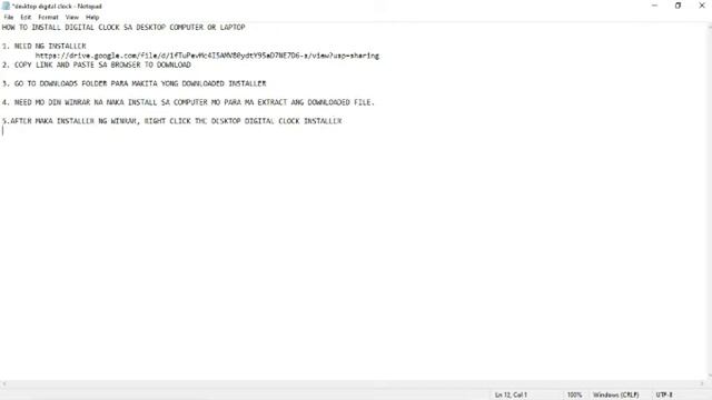 How to Install Digital Desktop Clock for Desktop Computer or Laptop смотреть онлайн