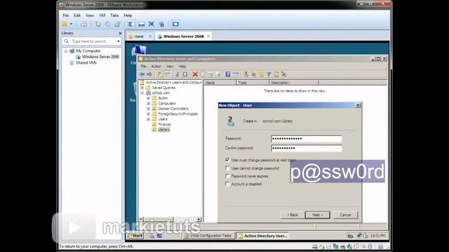 ADDS 04 Organizational Unit and Group Policy Object смотреть онлайн