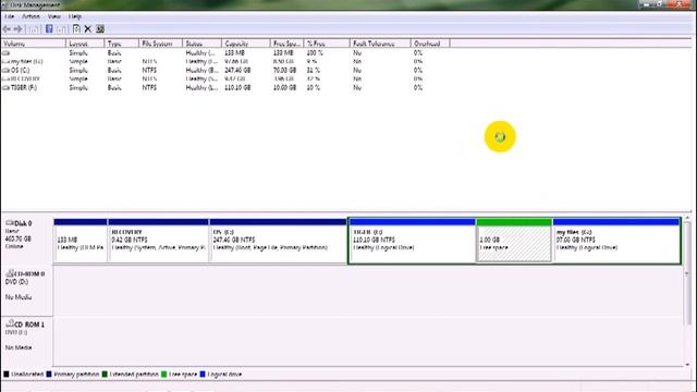 How To Partition a Hard Disk for windows7/8 in Simple way смотреть онлайн
