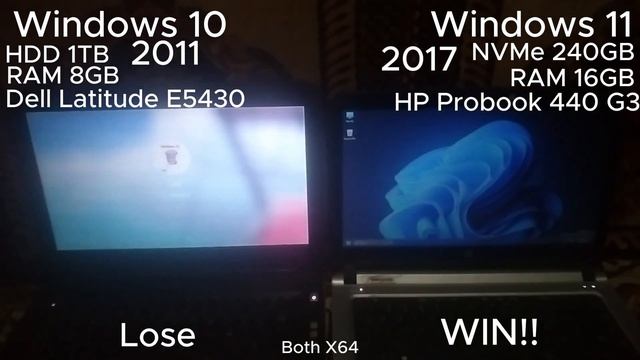 Windows 10 VS Windows 11 (Boot Race) смотреть онлайн