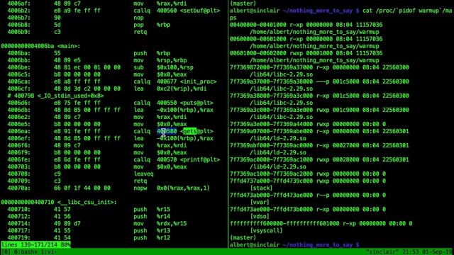 Write-up for "nothing more to say", TokyoWesterns CTF 2019 смотреть онлайн