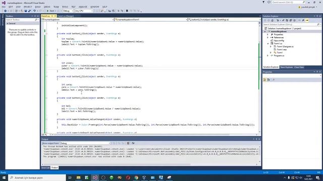Ders 78 numericupdown kullanımı смотреть онлайн