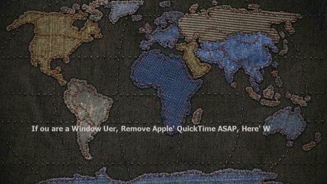 If you are a Windows User, Remove Apple's QuickTime ASAP, Here's Why смотреть онлайн
