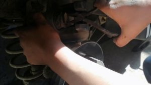 Opel Astra G Замена задних тормозных колодок .Пропали тормоза