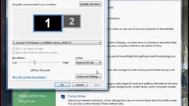 How to get your screen to fit your TV/Monitor [2013 Version] [Windows 7 Vista XP] смотреть онлайн