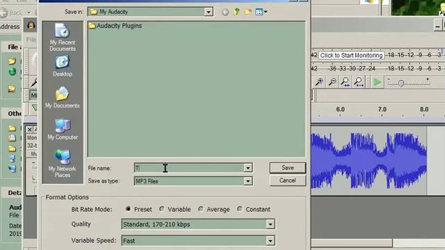 Audacity - Insatll plug-in for MP3 смотреть онлайн