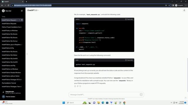 install python requests mac смотреть онлайн