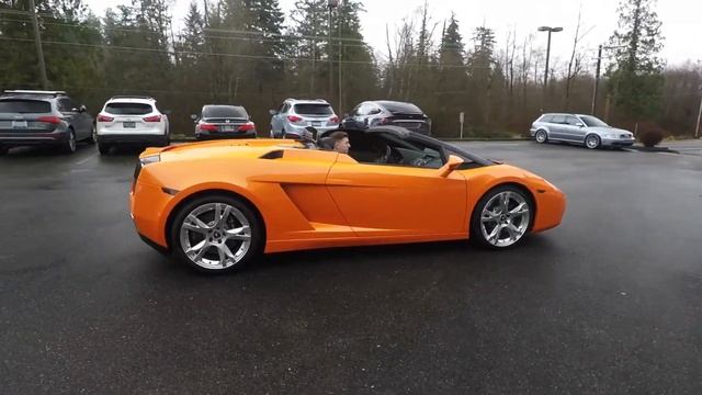 2007 Lamborghini Gallardo Spyder смотреть онлайн