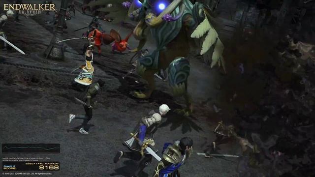 Final Fantasy XIV Endwalker Benchmark: i7-8700k & 3080 TI FE смотреть онлайн
