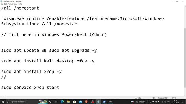 Kali Linux WSL2 on Windows смотреть онлайн