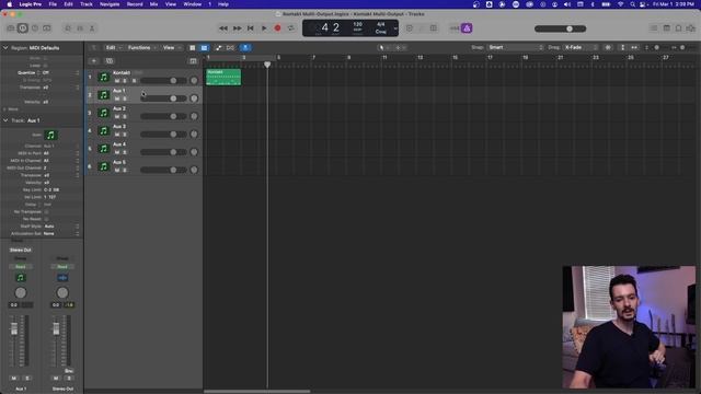 LOGIC PRO + KONTAKT | How To Use MULTI-OUTPUT Mode смотреть онлайн
