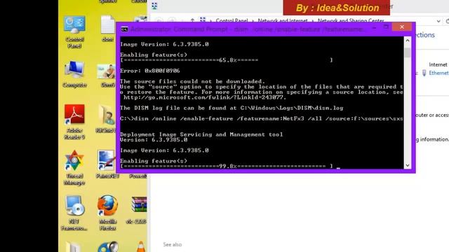 Window 8 Installtion Net Framework 3 5include 2 0 and 3 0 offline the problem смотреть онлайн