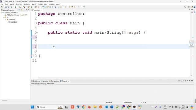 JAVA como crear mi primer proyecto java y configurar la IDE смотреть онлайн
