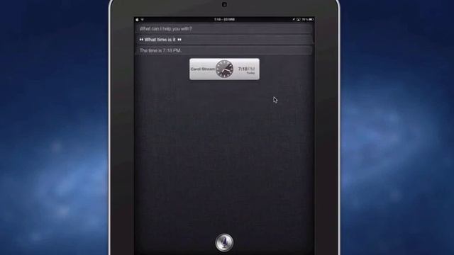 Siri on the iPad 3 on iOS 5.1.1 смотреть онлайн