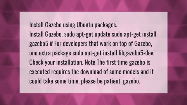 How do I start Ros and gazebo? смотреть онлайн