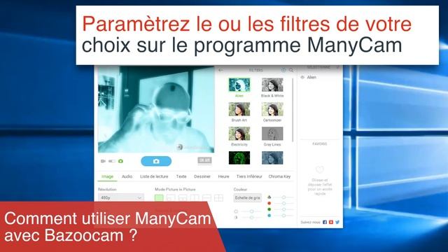 Tuto : comment utiliser ManyCam sur le site Bazoocam смотреть онлайн