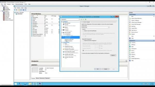 Create a Hyper-V VM for PXE boot