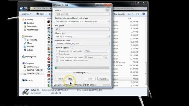 cara memasukkan iso windows 7 kedalam rufus смотреть онлайн