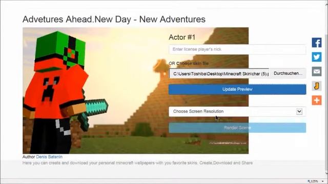 Tutorial [Deutsch] - Hintergrundbild erstellen mit eurem Skin ! смотреть онлайн