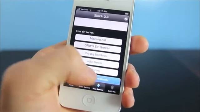 Siri on IPod touch 4G or IPhone 4 on IOS 6.1 смотреть онлайн