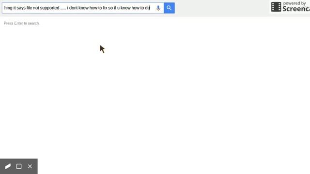File Not Supported HELP!!! (ChromeBook) смотреть онлайн