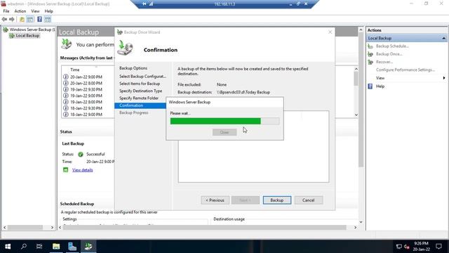 File and Folder Backup by Windows Server Backup смотреть онлайн