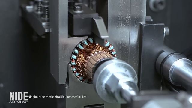 Automatic armature production assembly line for Universal motor manufacturing смотреть онлайн