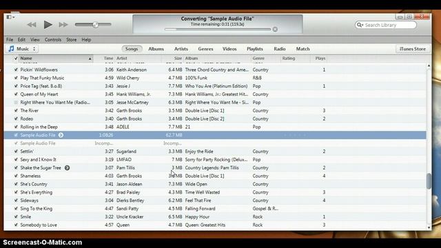 Using iTunes to Reduce Audio File Size смотреть онлайн